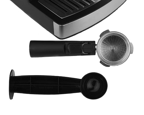 Espressomaskin 850w, 15 bar tryck och mjölkskummare