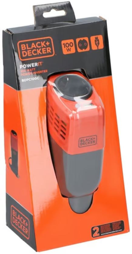 Black &amp; Decker Volt omvandlare, låg ström i din bil till din bärbara dator