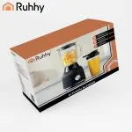 Ruhhy Blender 1200W med Glaskande – Smoothie Blender med Ice Crush & 2 To-Go Kopper
