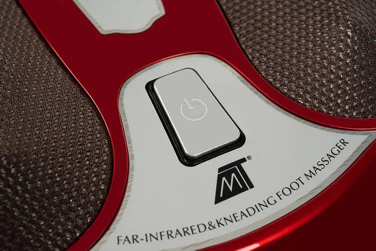 Shiatsu Fodmassageapparat med Varme – 18 Massagehoveder & Infrarød Varme