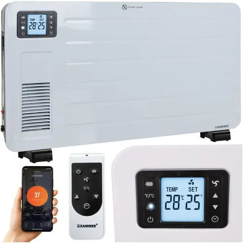 Elradiator 2300W Wi-Fi, fjärrkontroll och turbovärmefunktion