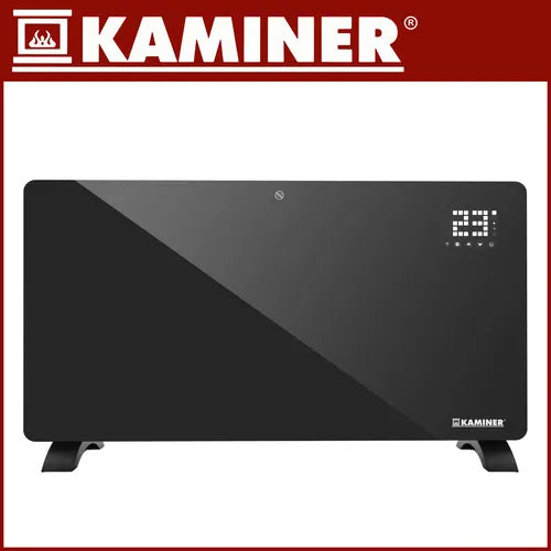 Kaminer Zelva 26572 Glas Elradiator 2500W Sort
