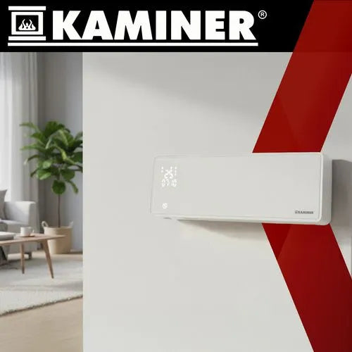 Värmefläkt 2000W med Wi-Fi och fjärrkontroll – Smart väggmonterad värmefläkt
