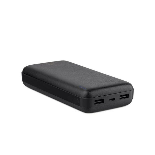 Powerbank 20000 mAh för mobil med USB-C och Normal USB