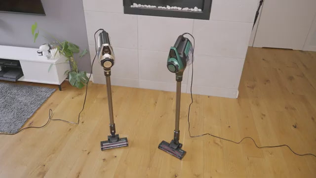 Läs in video: Dammsugare med HEPA-filter och LED-borste