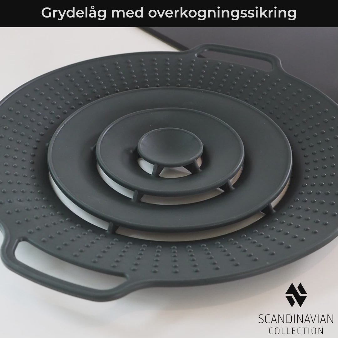Läs in video: Grytlock med överkokningsskydd 