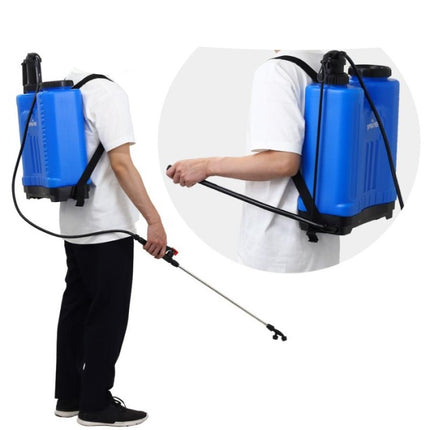 Havesprøjte/rygsprøjte med Håndpumpe 16L