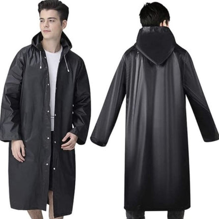 Regnfrakke til kvinder og mænd, leveres i universal størrelse