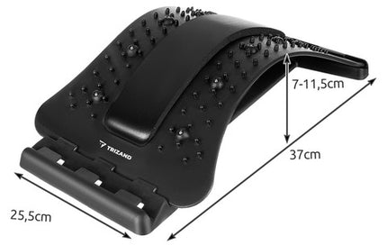 Rygstrækker med blød pude til ryggen