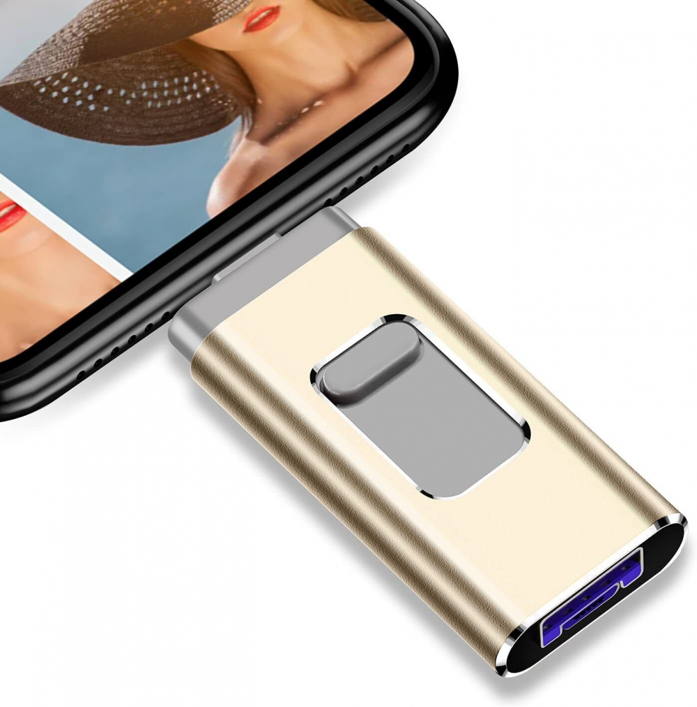 USB-minne 3 i 1-kontakt