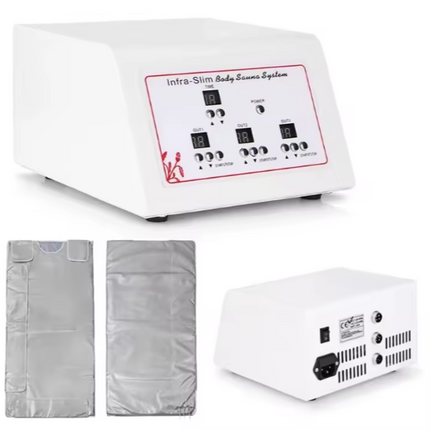 3-Zonet Sauna Tæppe – Til Vægttab, Detox & Cellulite