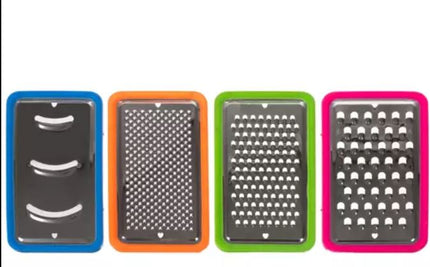 Skærebræt med 4 grøntsagsbeholdere i Bambustræ