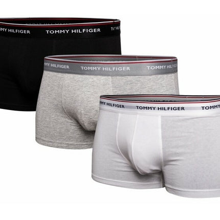 Tommy Hilfiger 3-pack boxershorts - svart/grå/vit