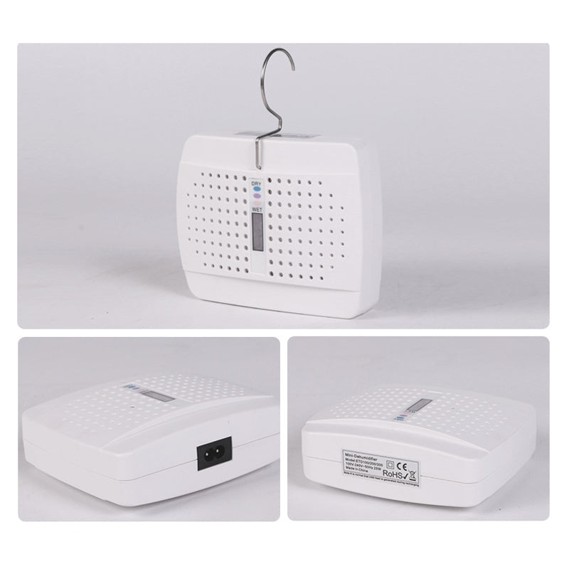 Kompakt elektrisk avfuktare – idealisk för mindre utrymmen