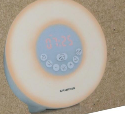 Vækkeur med lys, FM Radio og solopgangssimulation