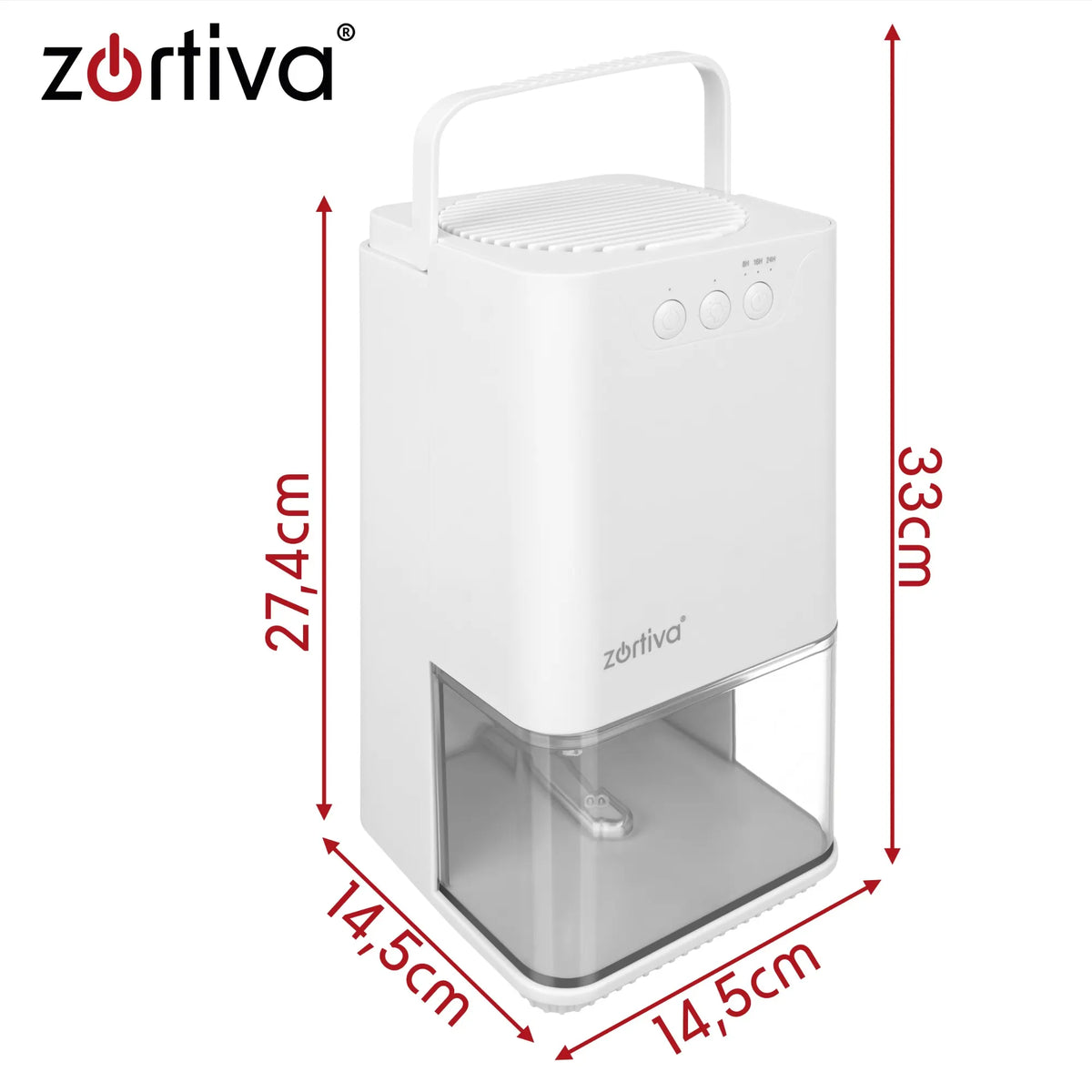 Zortiva Brezia Affugter 36W Hvid