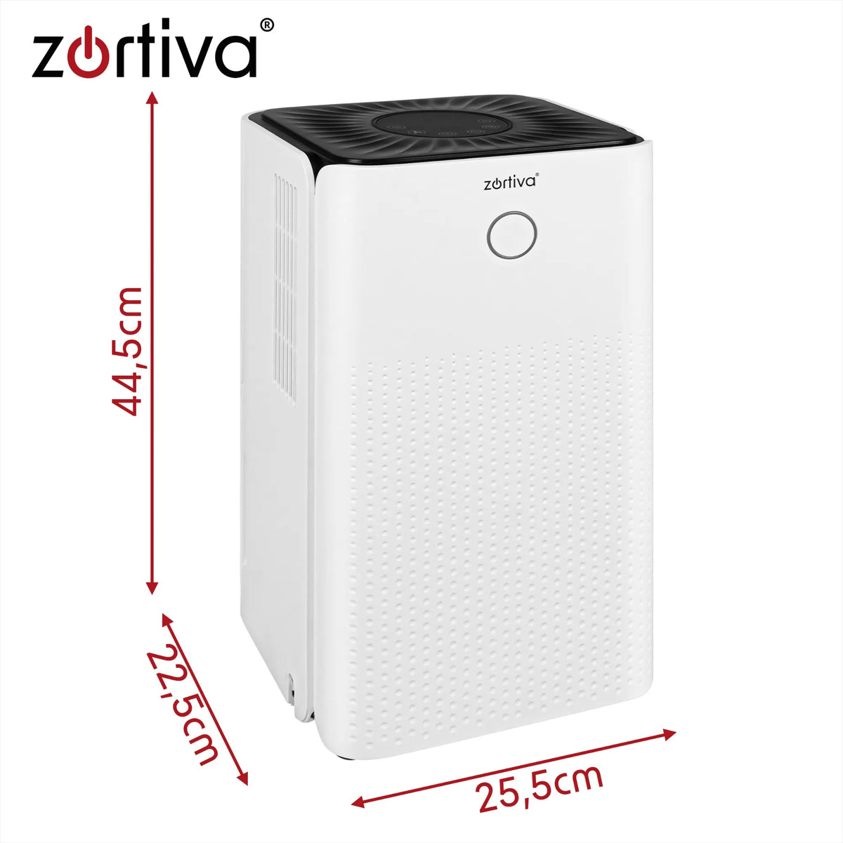 Affugter 12L/24H 200W Hvid