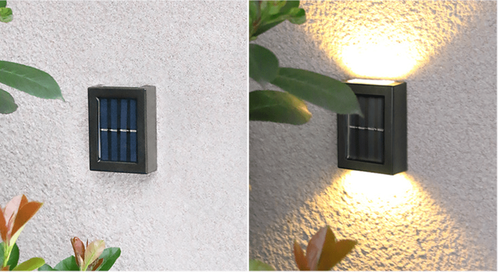 Solcelle lampe up & down - 2 stk - We Do Better