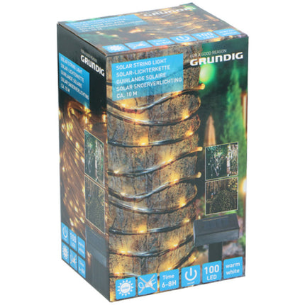 Grundig solcelle lyskæde 100 LED - We Do Better