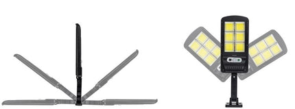 Solcelle lampe stærk 120 LED - We Do Better