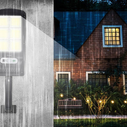 Solcelle lampe LED stærk 120 LED med ekstern solcelle-panel - We Do Better