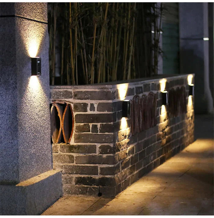 Solcelle lampe up & down - 2 stk - We Do Better