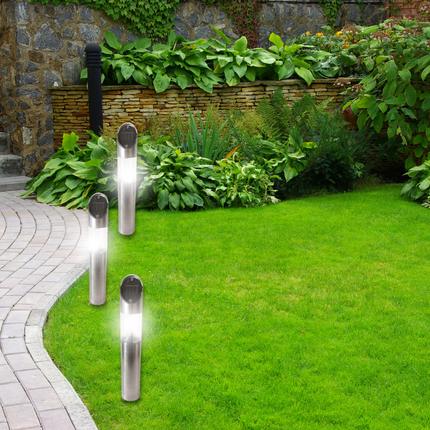 Grundig solcellelampe på spyd - 3 stk. - We Do Better