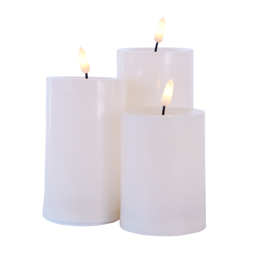 Bloklys LED sæt med 3 stk. - We Do Better