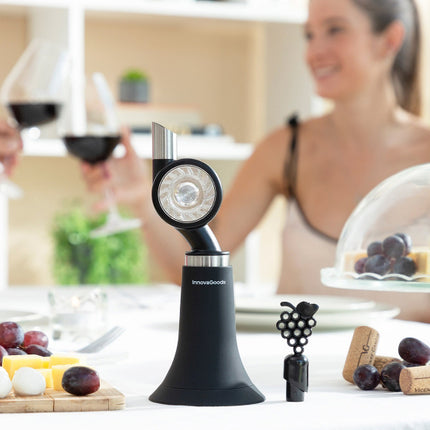 Vin belufter med kværn og holder - We Do Better