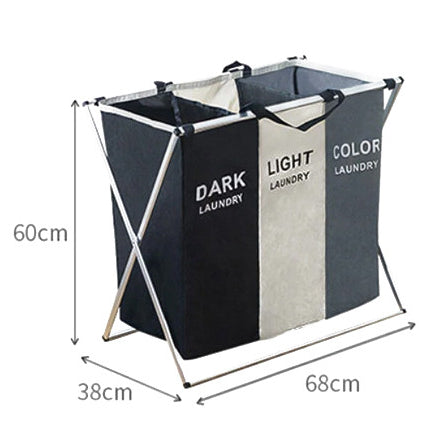 vasketøjskurv 3-delt - We Do Better