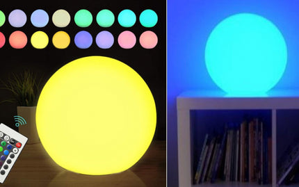 Genopladelig LED-kuglelampe - We Do Better