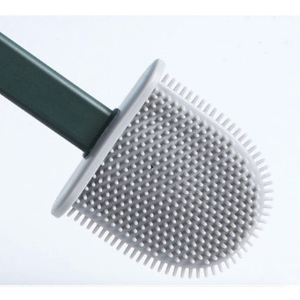 Toiletbørste med fladt silikonehoved - We Do Better