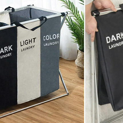 vasketøjskurv 3-delt - We Do Better