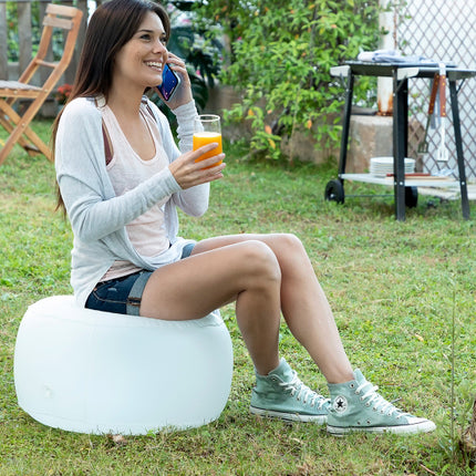 Oppusteligt puf med LED lys - We Do Better