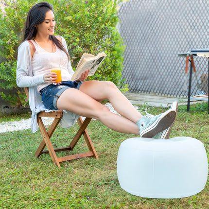 Oppusteligt puf med LED lys - We Do Better