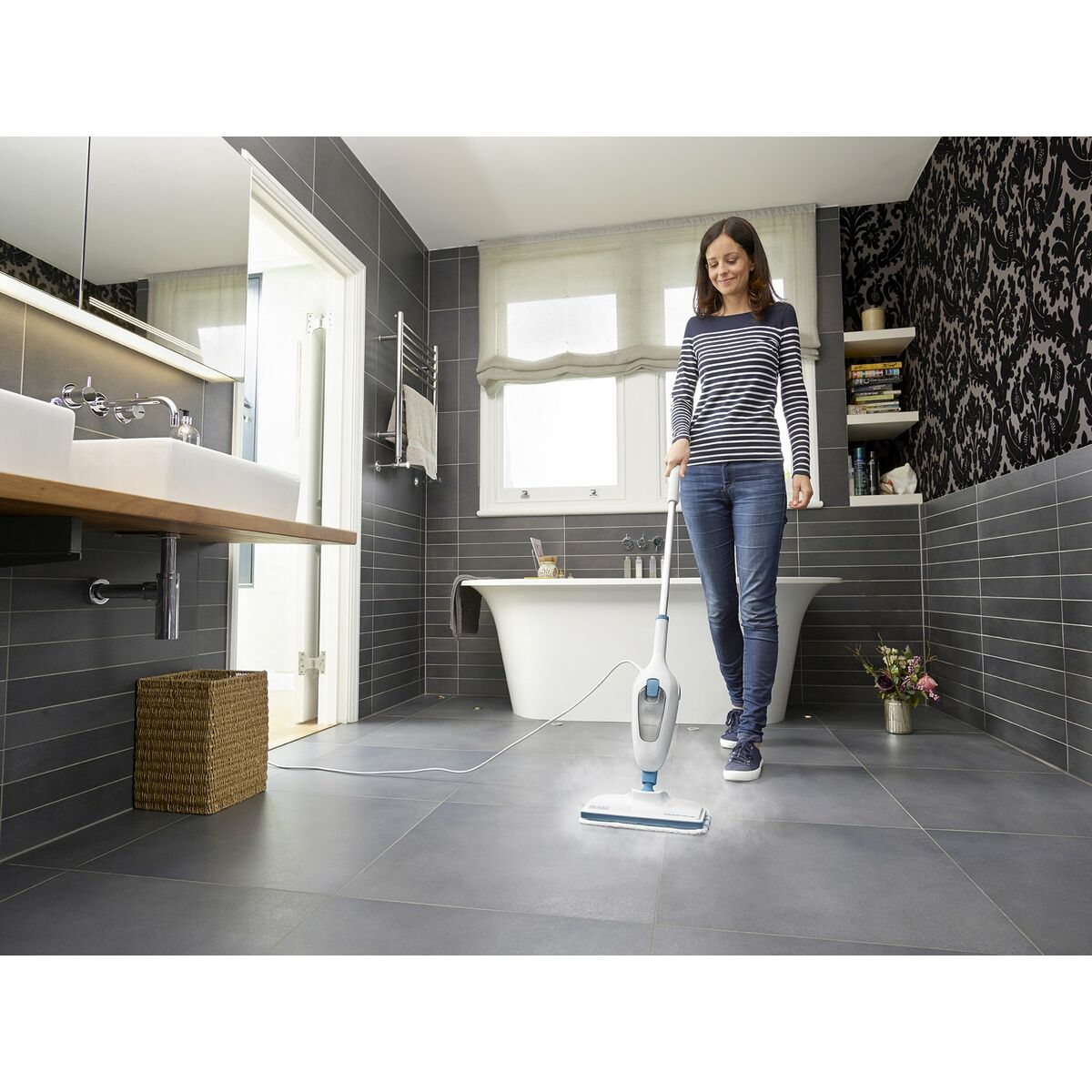 Ångmopp Black &amp; Decker FSMH13E5 1300 W