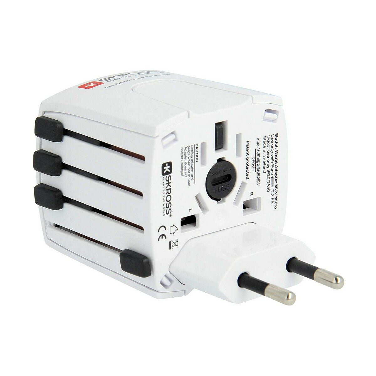 Universal resekontaktadapter Skross 1302180