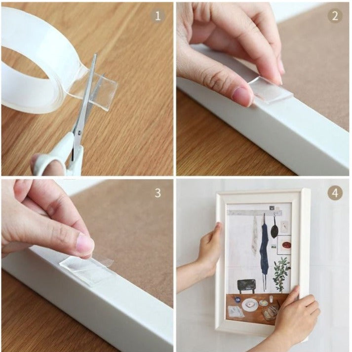 Dobbeltklæbende tape 3 m - We Do Better