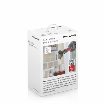 2-i-1 vinpropp med häll- och dekanteringspropp Wintopp InnovaGoods