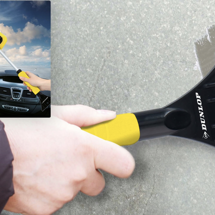 Dunlop Isskraber og vinduespudser 2 i 1 - We Do Better