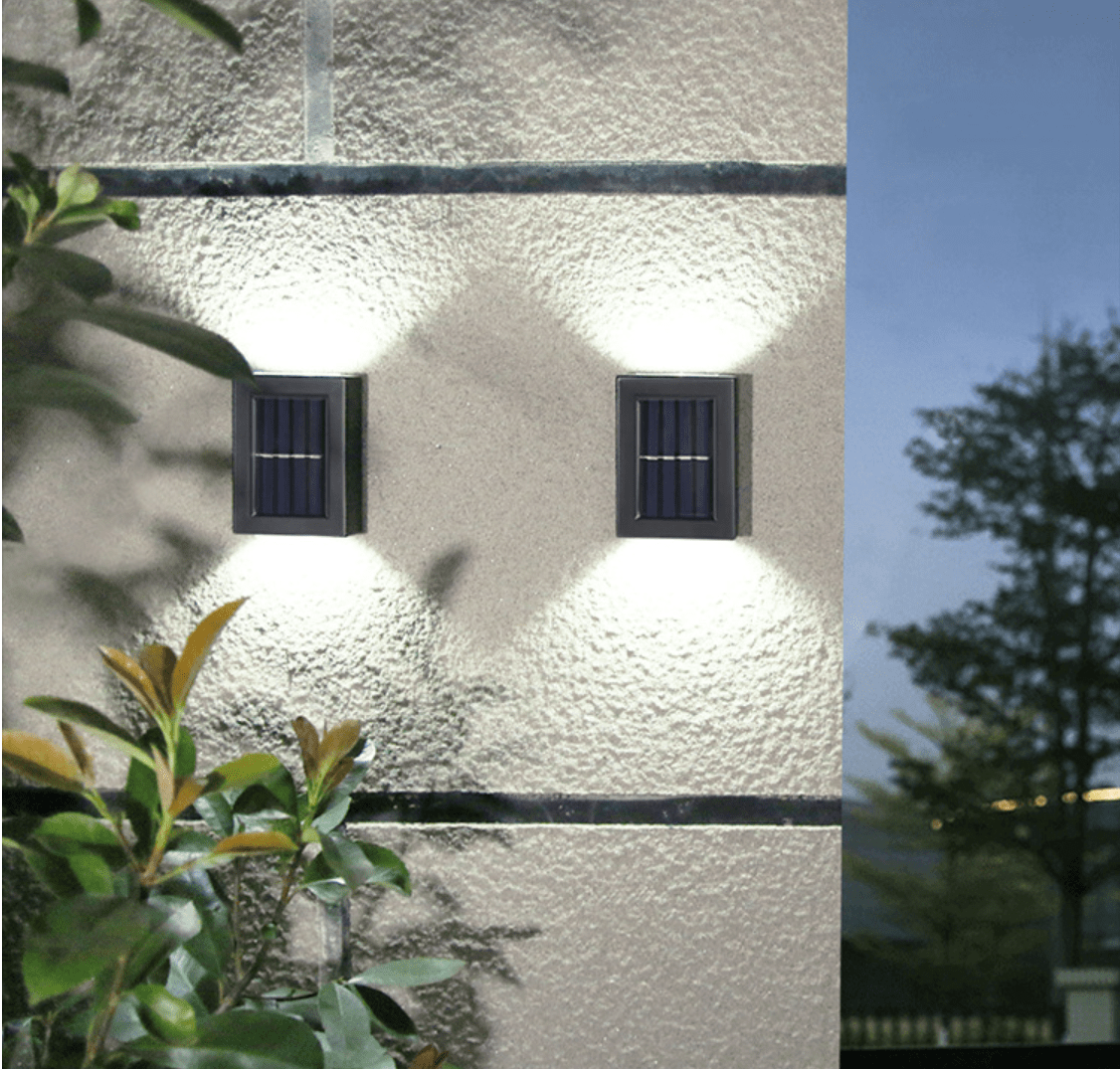Solcelle lampe up & down - 2 stk - We Do Better