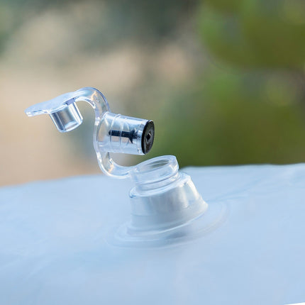 Oppusteligt puf med LED lys - We Do Better