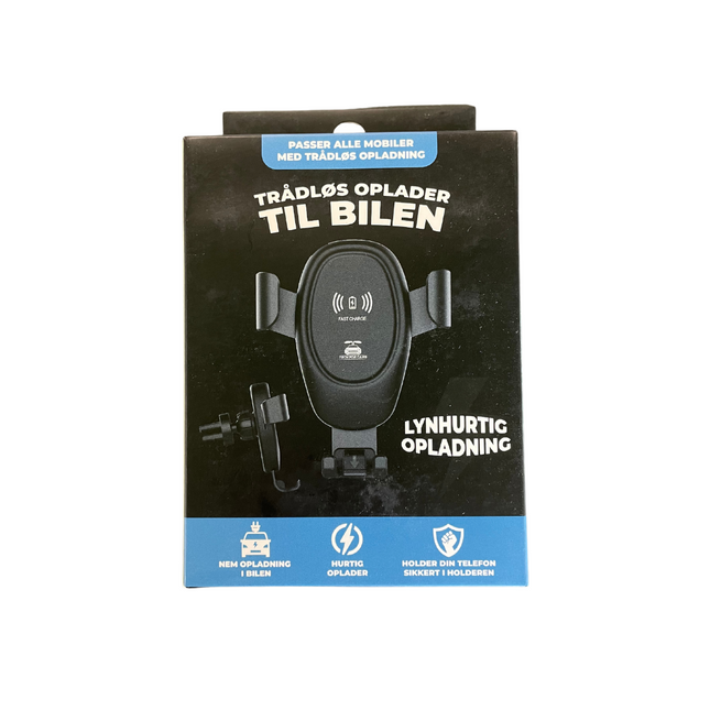 Mobilholder med trådløs opladning - We Do Better