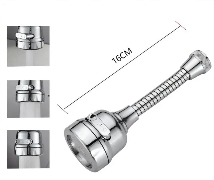 Fleksibelt vandhanehoved til din vandhane