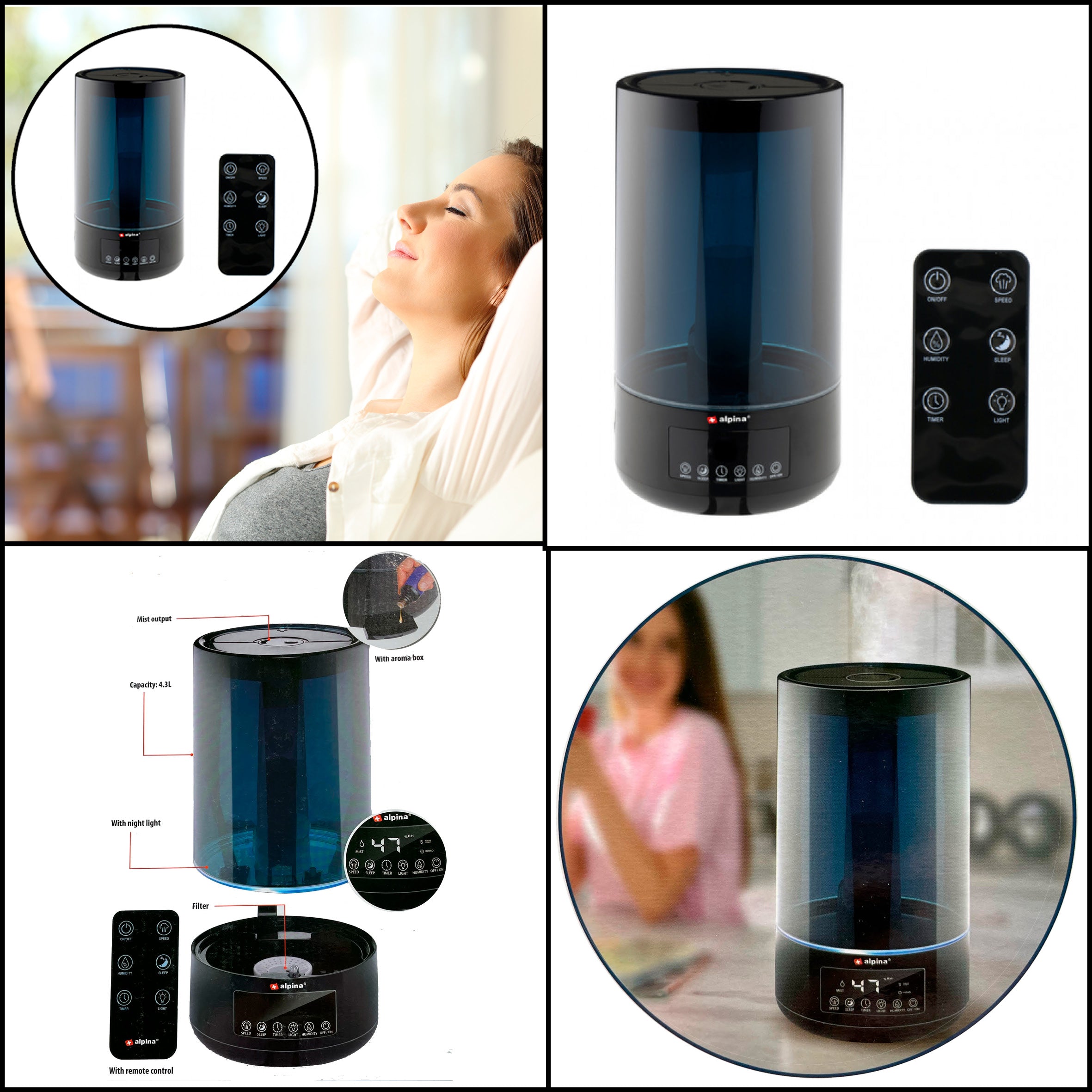 Grundig luftfugter 4,3 l - We Do Better