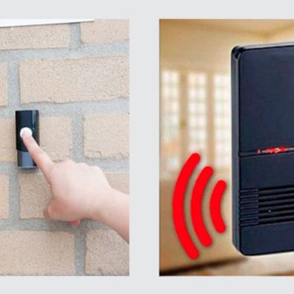 Grundig trådløs ringklokke til hjemmet inkl.  6 forskellige ringe toner - We Do Better